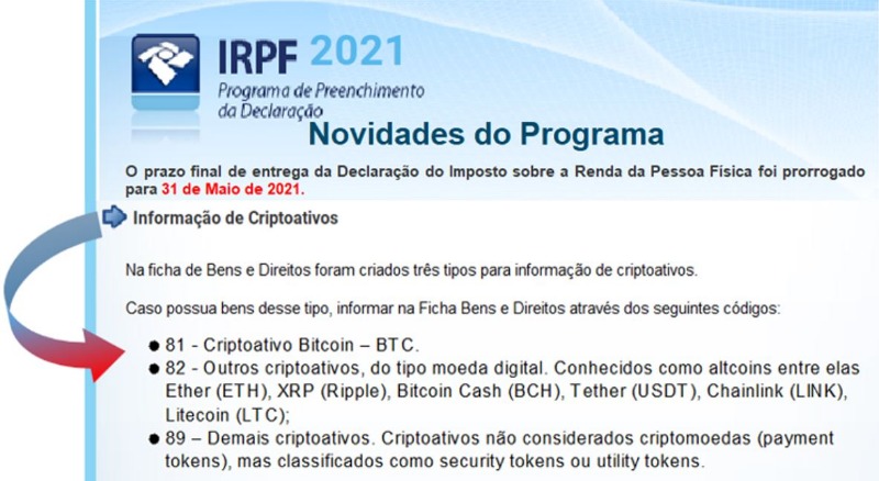 Atenção as Exigências da Receita Federal Relacionadas a Declaração de Criptoativos